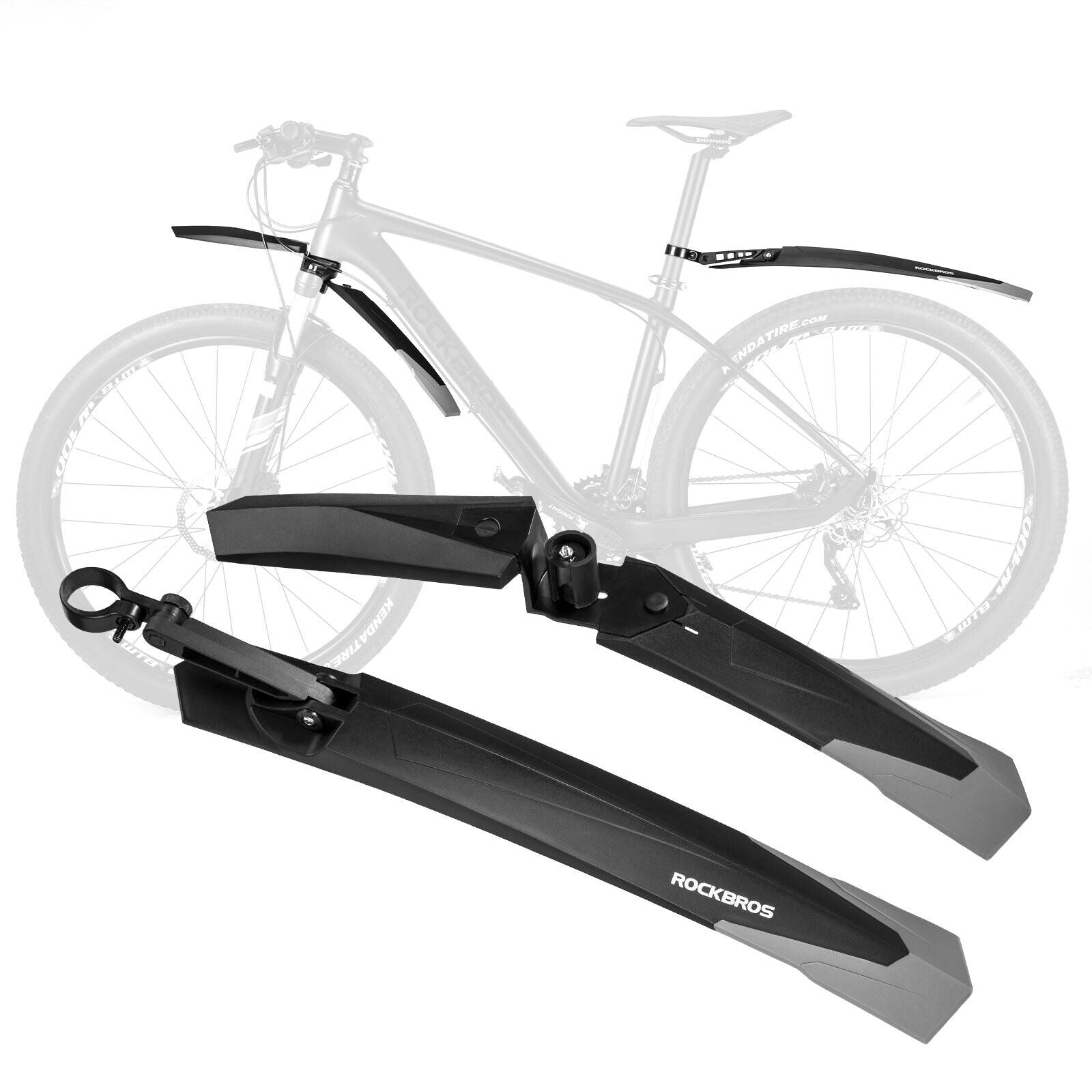 spatbord mountainbike ROCKBROS fietsspatbordset spatbord 26/27,5/28 inch MTB fietsspatbord