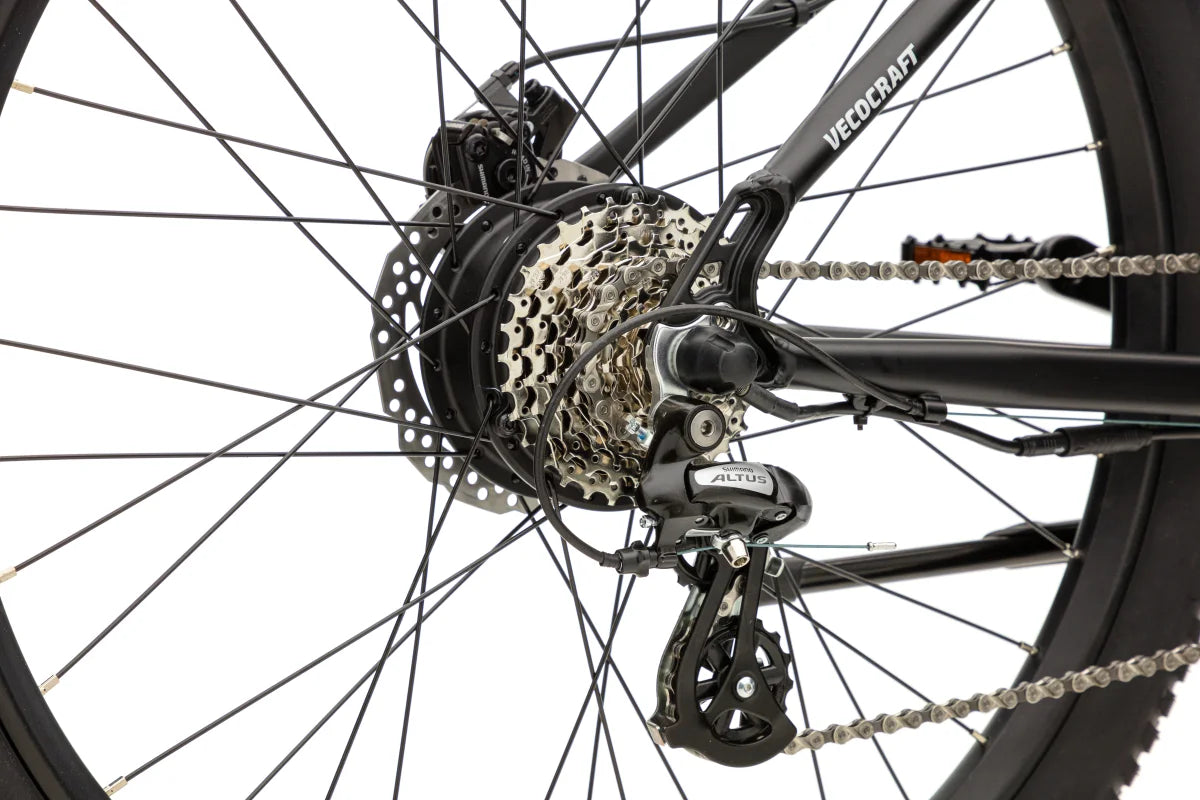 VecoCraft Helios MTB E-mountainbike achterwielmotor 13 Ah
