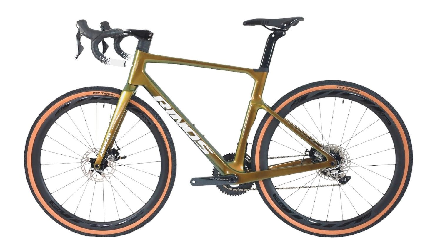 RINOS Carbon Gravel Fiets Sandman5.0 Shimano R8000 Ultegra