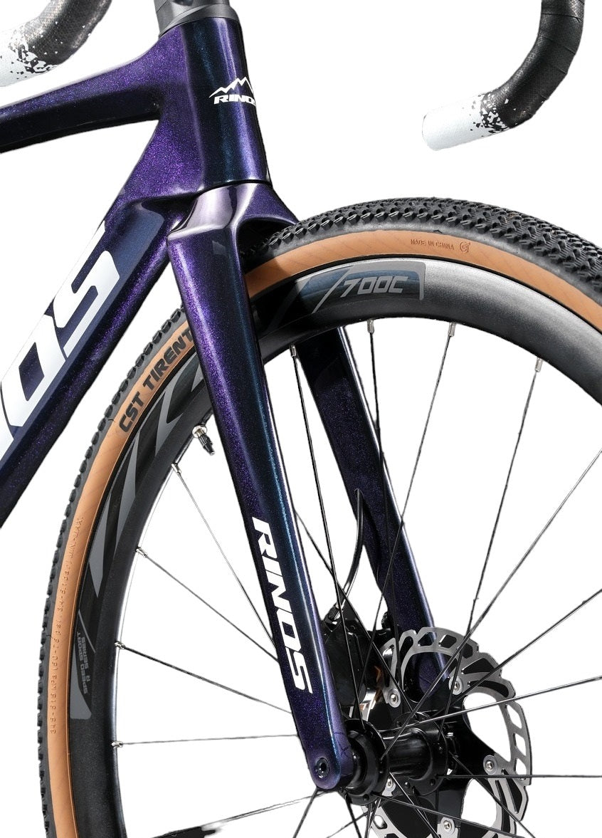 RINOS Carbon Gravel Fiets Sandman5.0 Shimano R8000 Ultegra