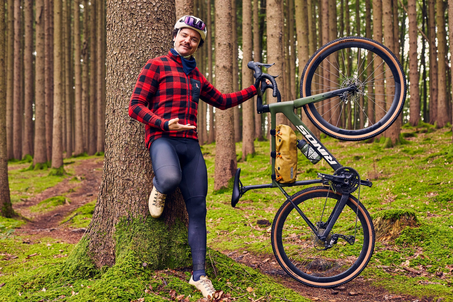 RINOS Carbon Gravel Fiets Sandman7.0 Shimano GRX820