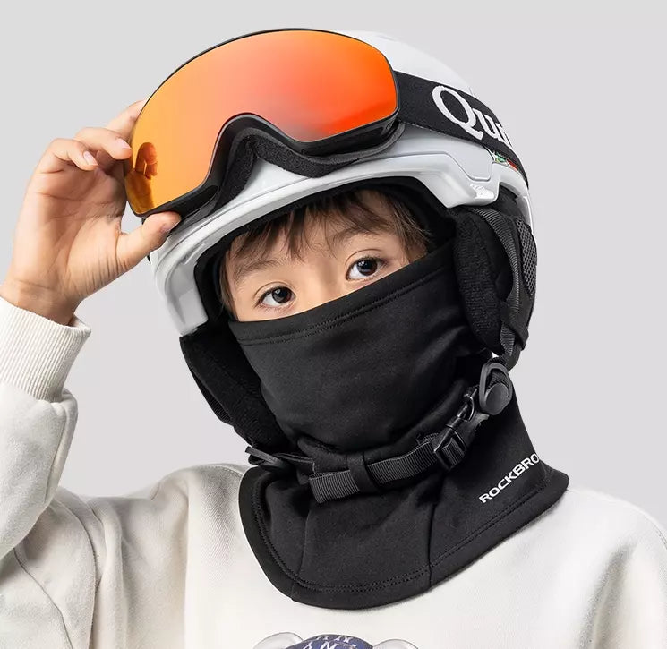 ROCKRBOS Kinderbivakmuts Winterbivakmuts Warme ski-gezichtsbedekking Hardlopen