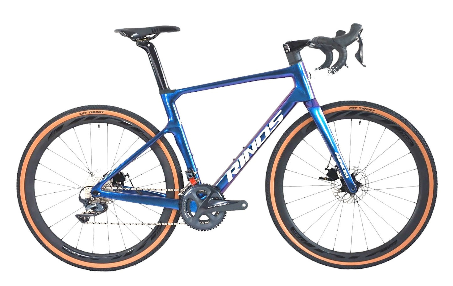 RINOS Carbon Gravel Fiets Sandman5.0 Shimano R8000 Ultegra
