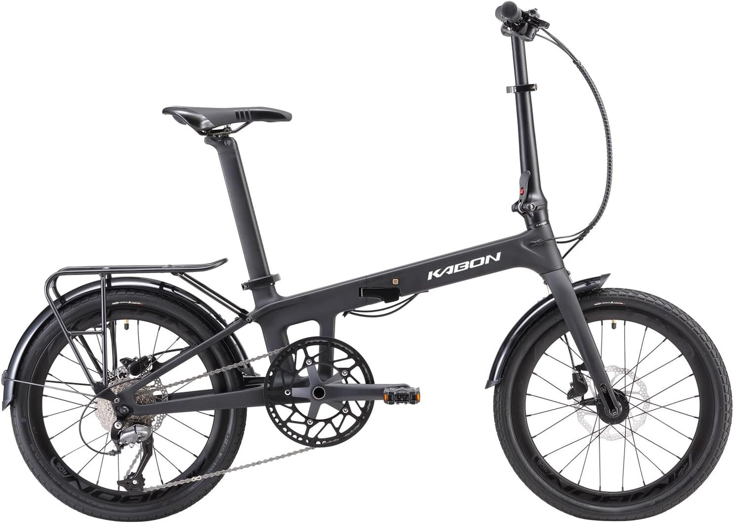 KABON City vouwfiets Carbon Shimano Altus 9S 20 inch