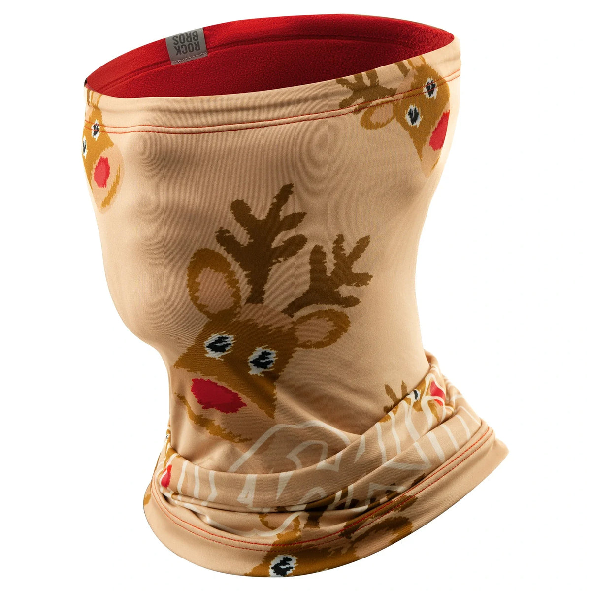 ROCKBROS 2-in-1 Kinder Halsdoek & Muts Dubbelzijdig Sjaaltube Warmende Halswarmer Multifunctionele doek