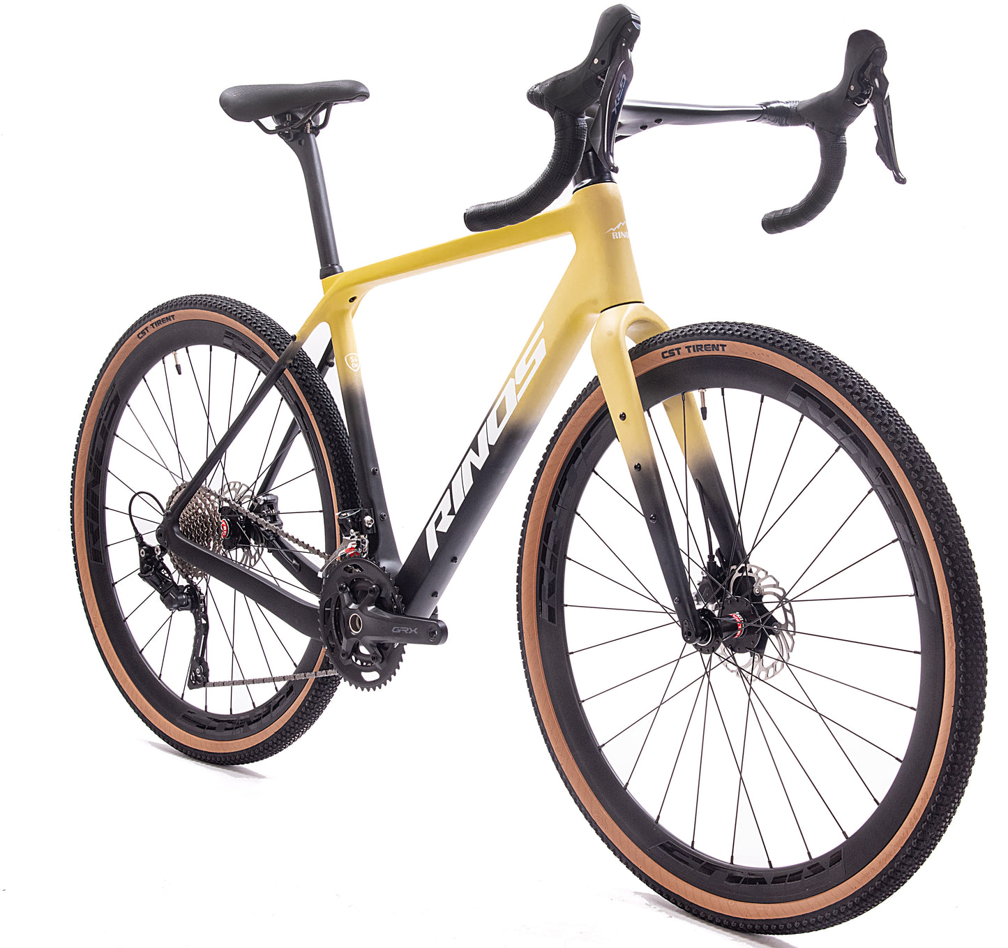 RINOS Carbon Gravel Fiets Sandman7.0 Shimano GRX820