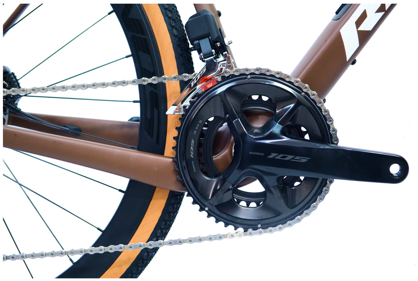 RINOS Carbon Gravel Fiets Sandman8.0 Shimano Di2 105