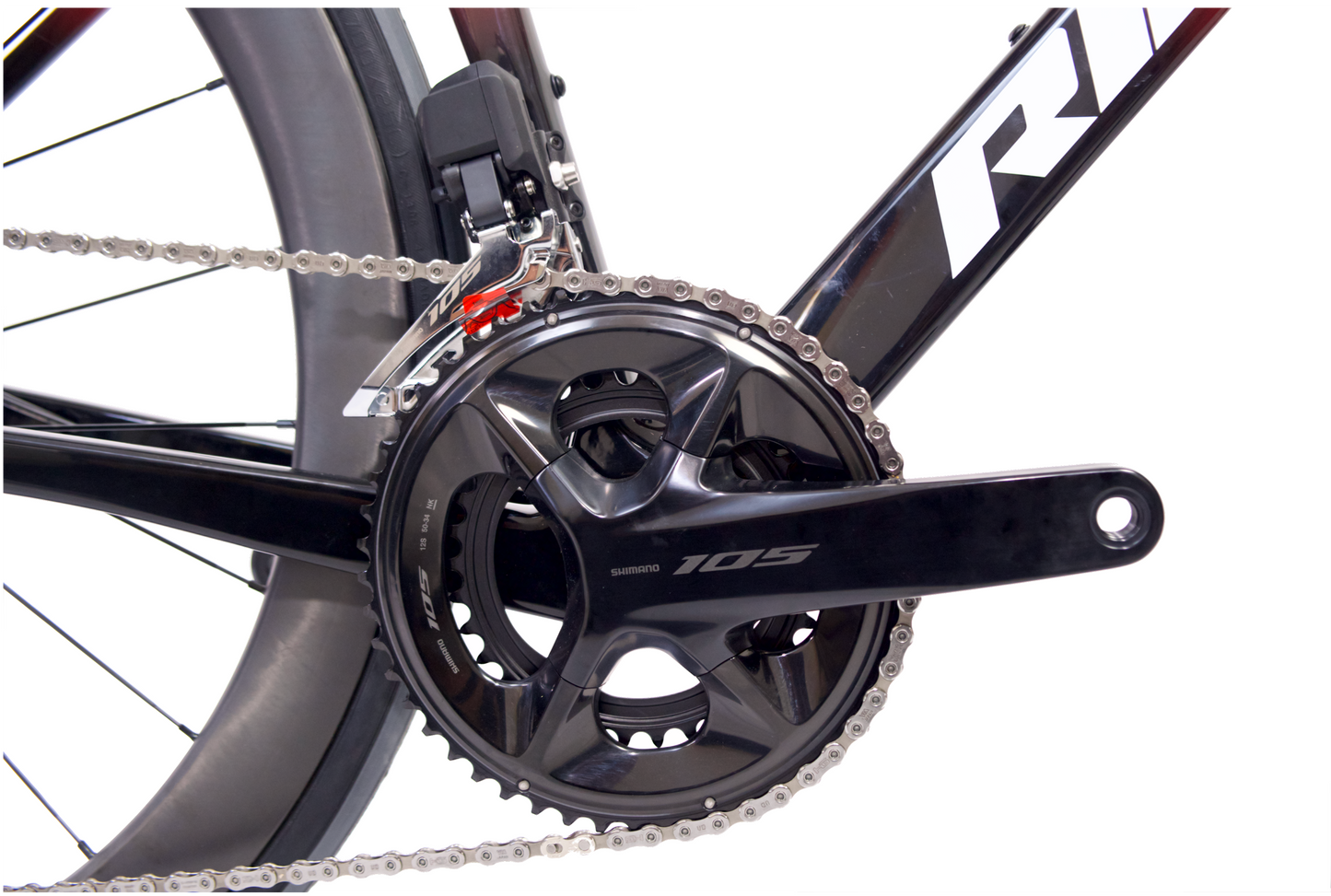 RINOS Volledig Carbon Racefiets 700C Shimano 105 Di2 R7150 24 Versnellingen Odin 6.1