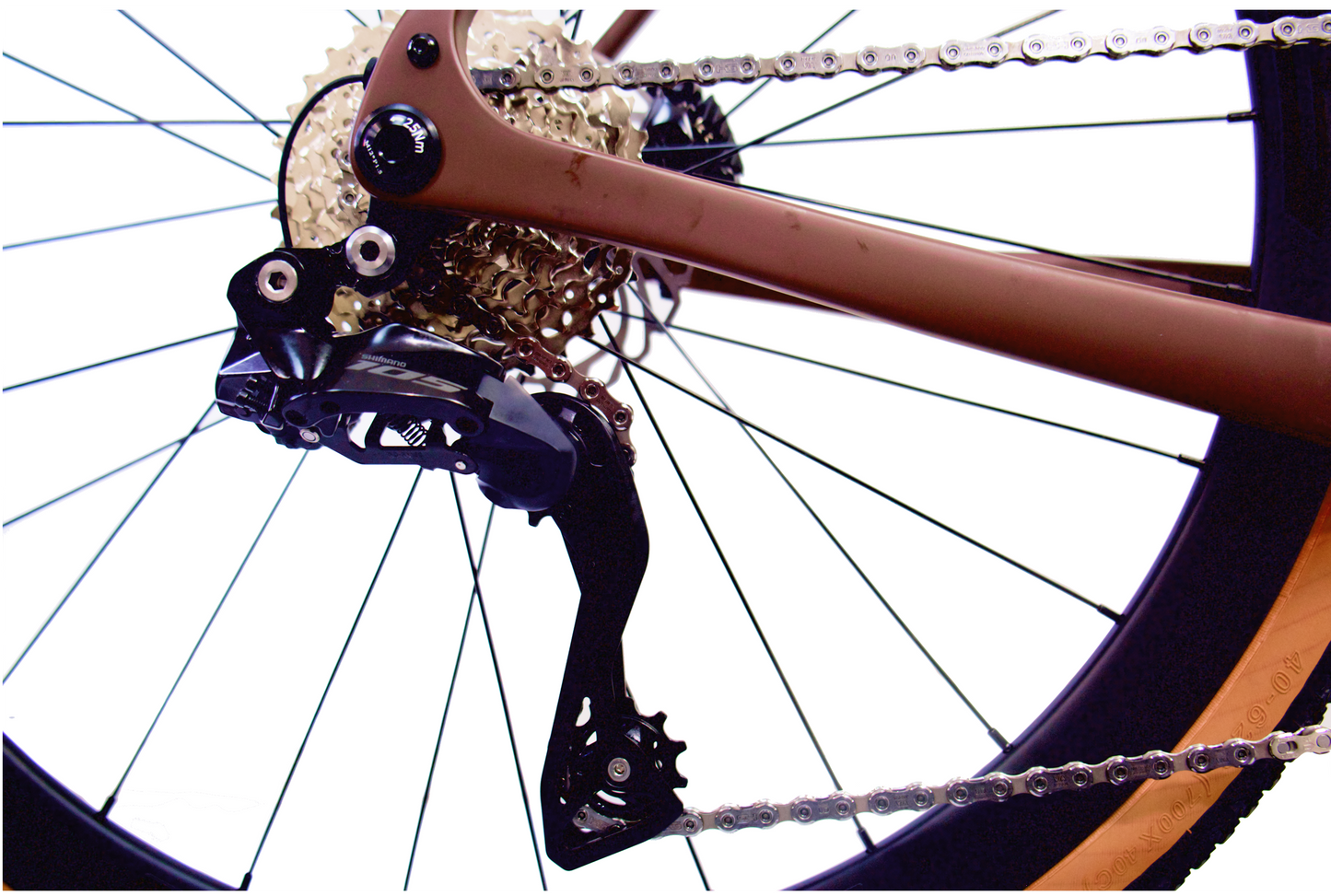 RINOS Carbon Gravel Fiets Sandman8.0 Shimano Di2 105