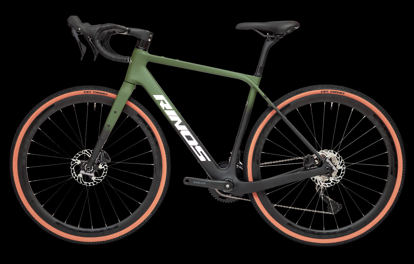 RINOS Carbon Gravel Fiets Sandman6.0 Shimano GRX600