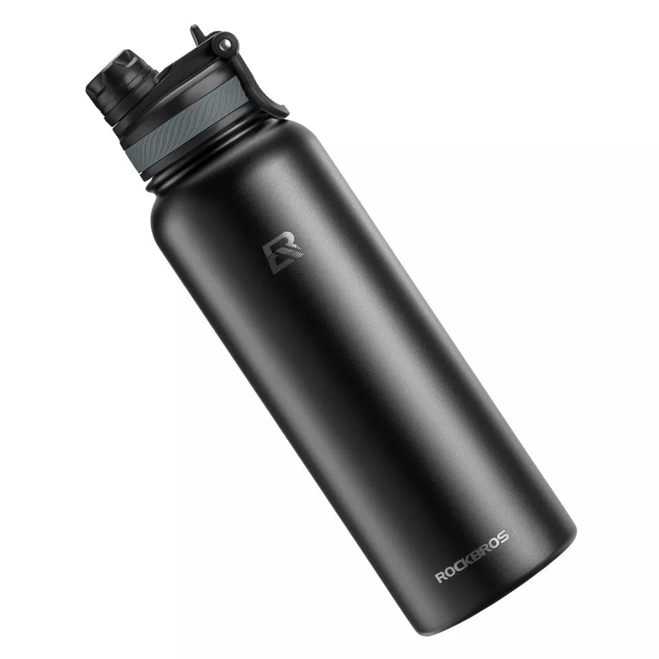 ROCKBROS Drinkflesch RVS 550ml/650ml/1000ml/1200ml Isolatiekan BPA-Vrij Fietsfles