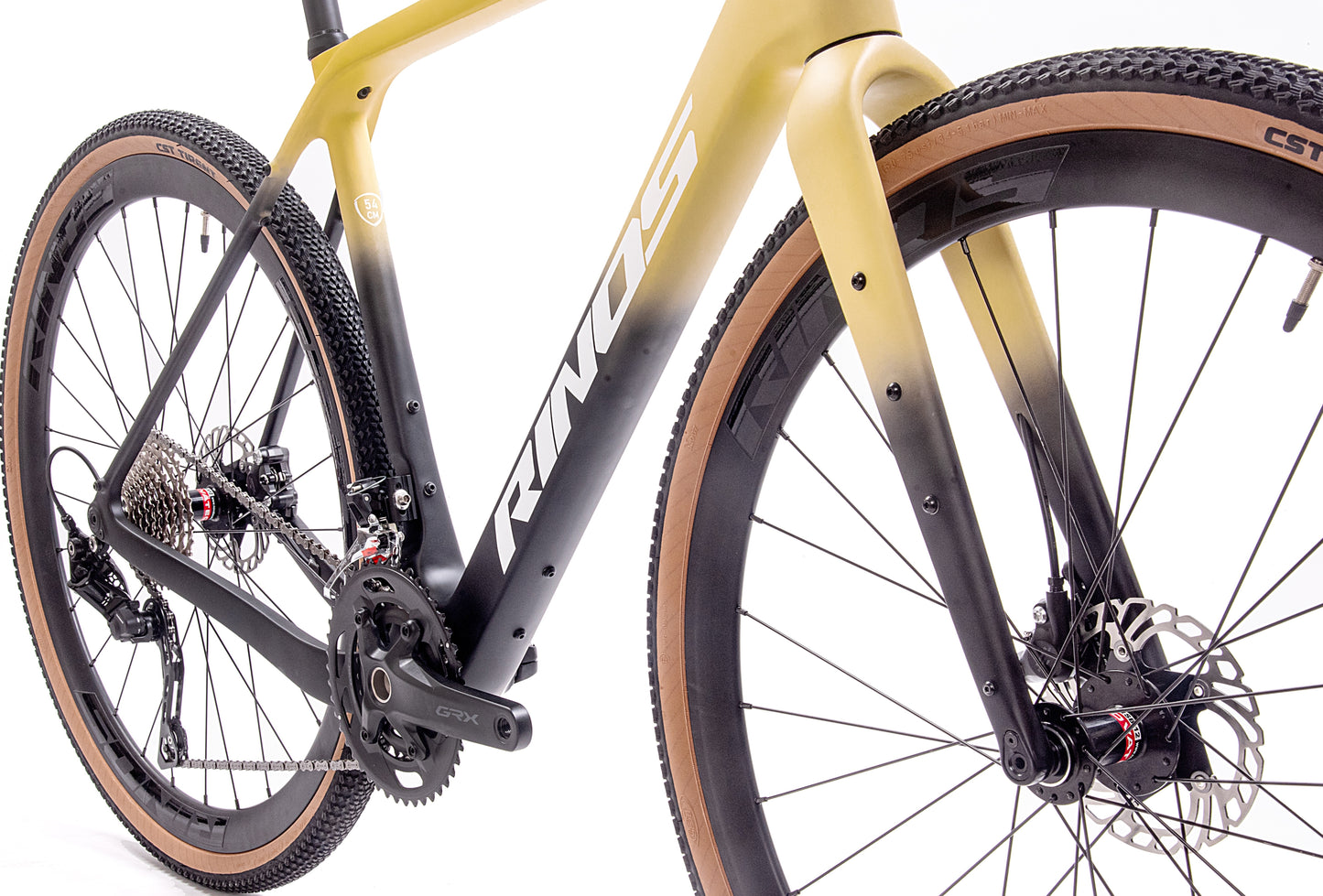 RINOS Carbon Gravel Fiets Sandman7.0 Shimano GRX820