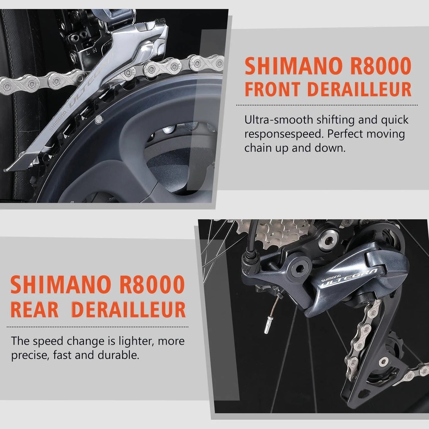 RINOS Carbon Gravel Fiets Sandman5.0 Shimano R8000 Ultegra