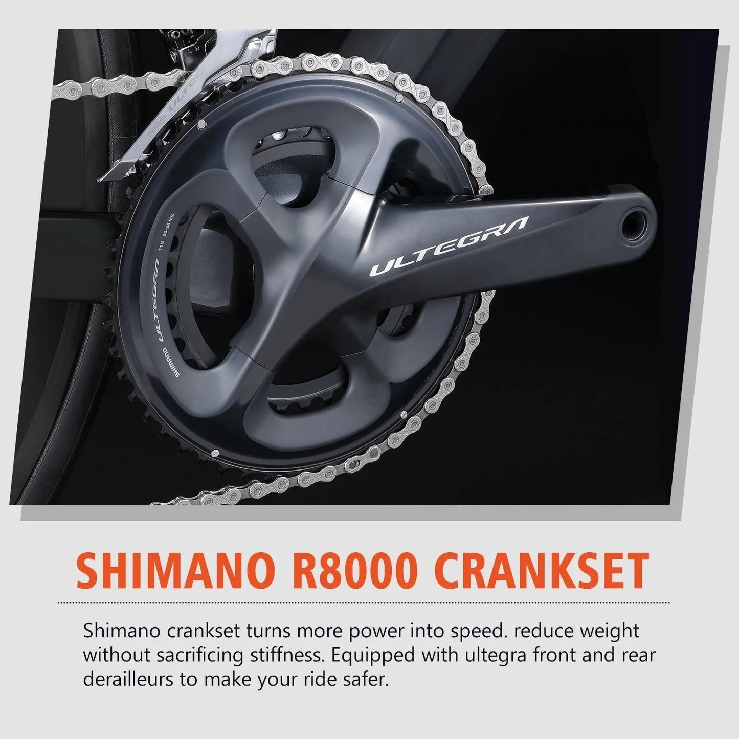 RINOS carbon racefiets 700C Shimano Ultegra R8000 22 versnellingen Odin5.0