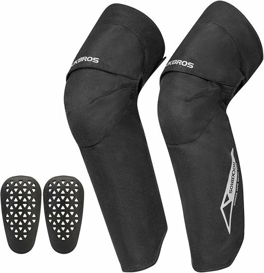 ROCKBROS Beenwarmers Kniebescherming Winter 1 Paar Kniebeschermers Fleece Winddicht