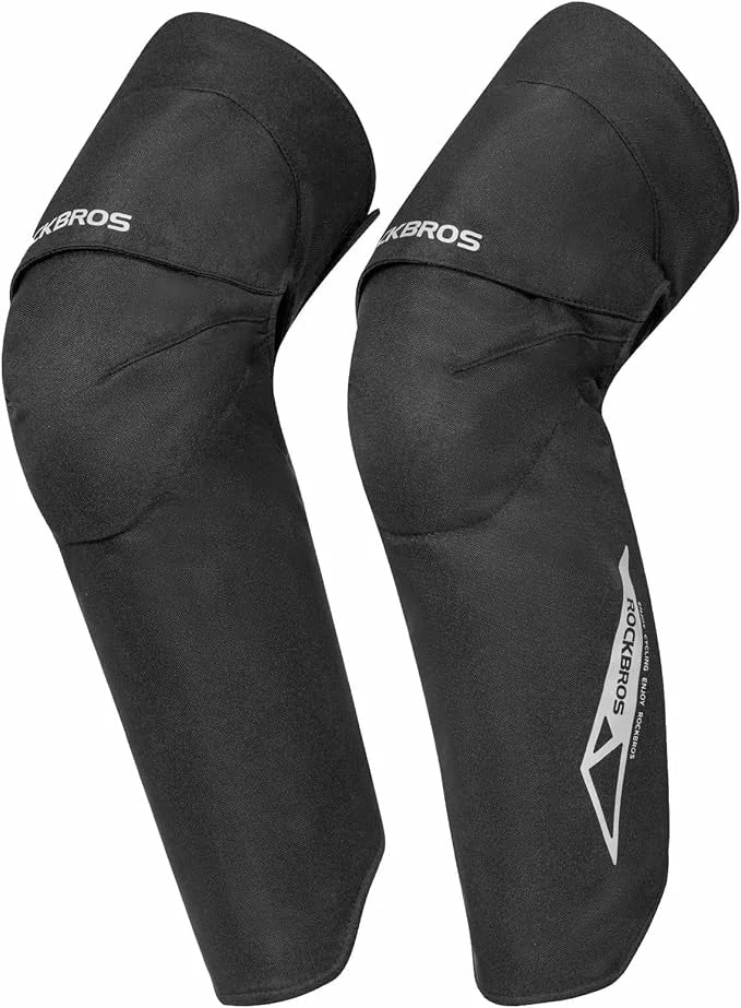 ROCKBROS Beenwarmers Kniebescherming Winter 1 Paar Kniebeschermers Fleece Winddicht