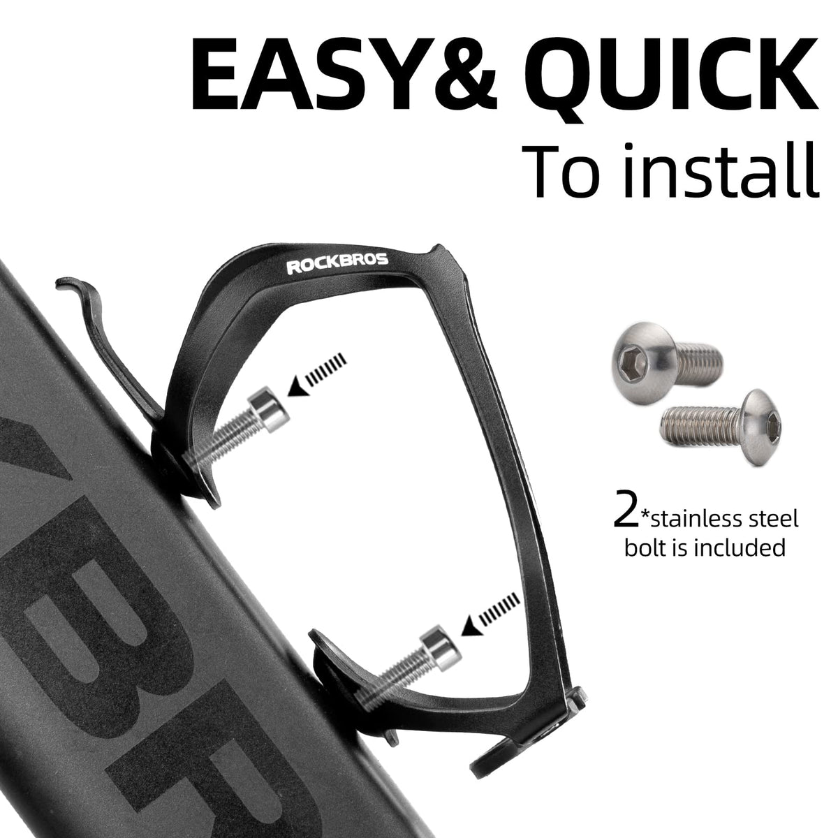 ROCKBROS Fiets Fleshouder van Aluminium Licht