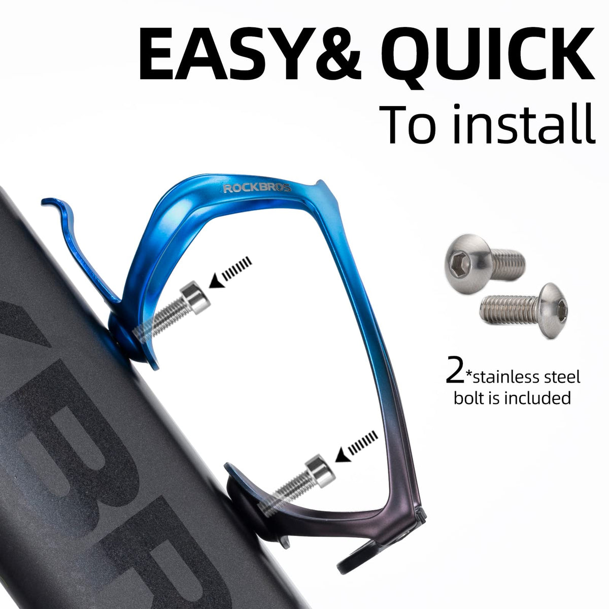 ROCKBROS Fiets Fleshouder van Aluminium Licht