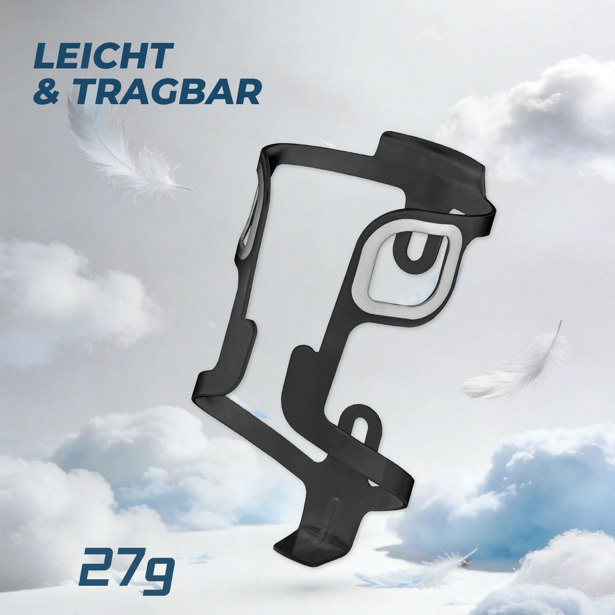 ROCKBROS Fiets Flesshouder Aluminium 27g voor Drinkflessen tot 75mm