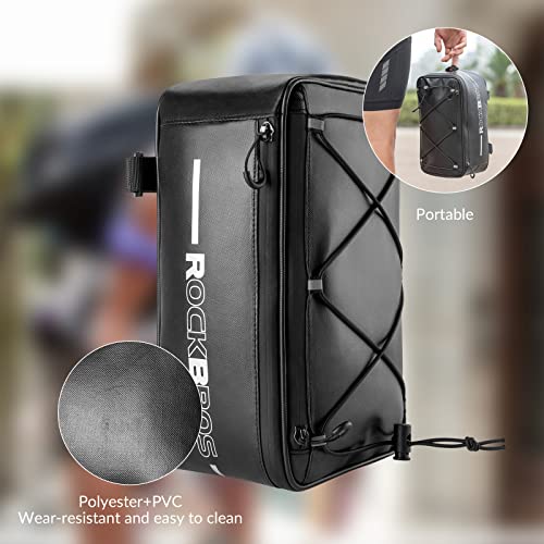 ROCKBROS Fiets Bagagedrager Tas Reflecterend 5,2L-8L met Regenhoes