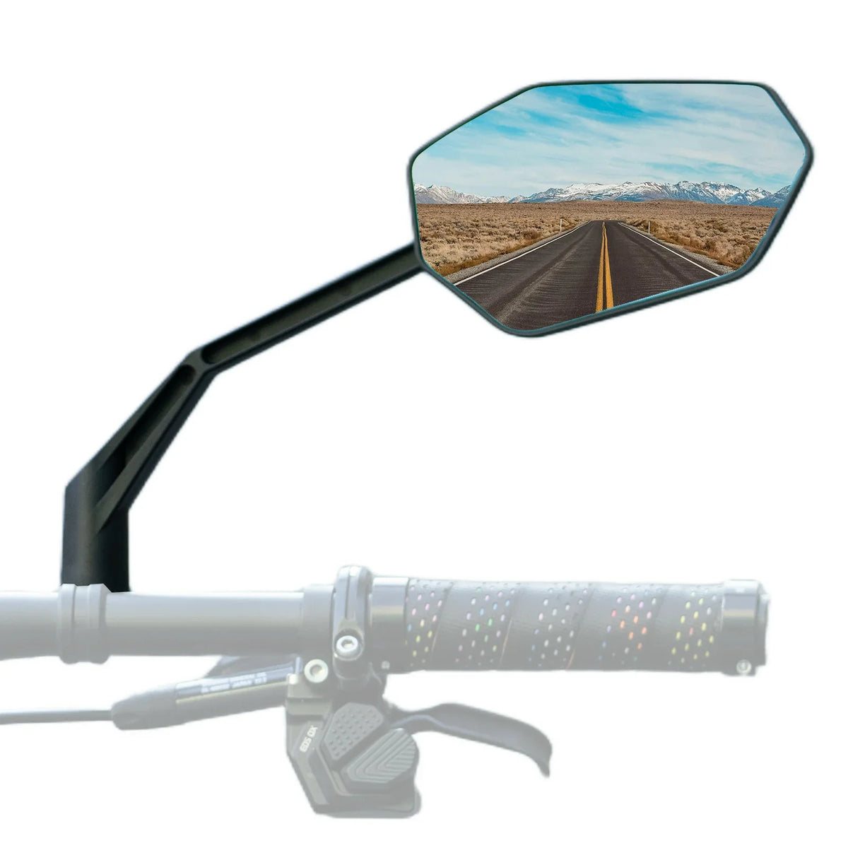 ROCKBROS Fiets achteruitkijkspiegel fietsspiegel voor stuur 20–23 mm