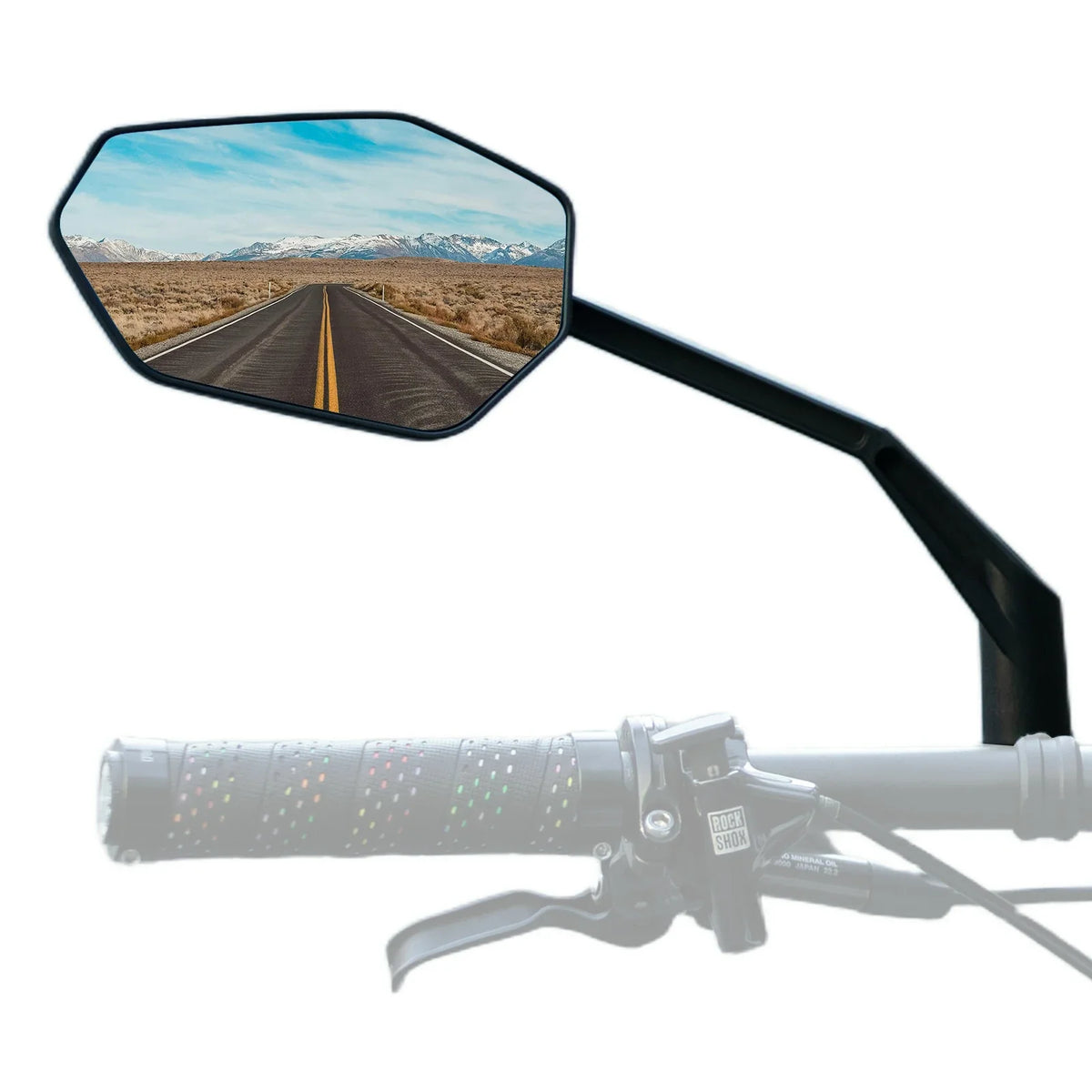 ROCKBROS Fiets achteruitkijkspiegel fietsspiegel voor stuur 20–23 mm