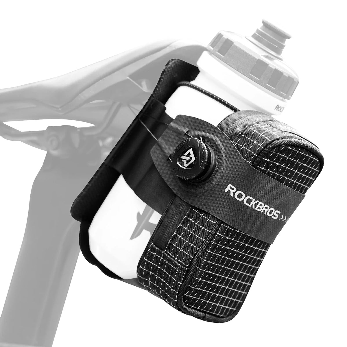 ROCKBROS Fiets Zadeltassen met Draaisluiting Systeem, Waterafstotend en Scheurvast
