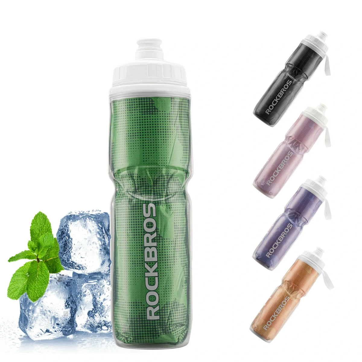 ROCKBROS Fiets Drinkfles 670ML Drukbaar