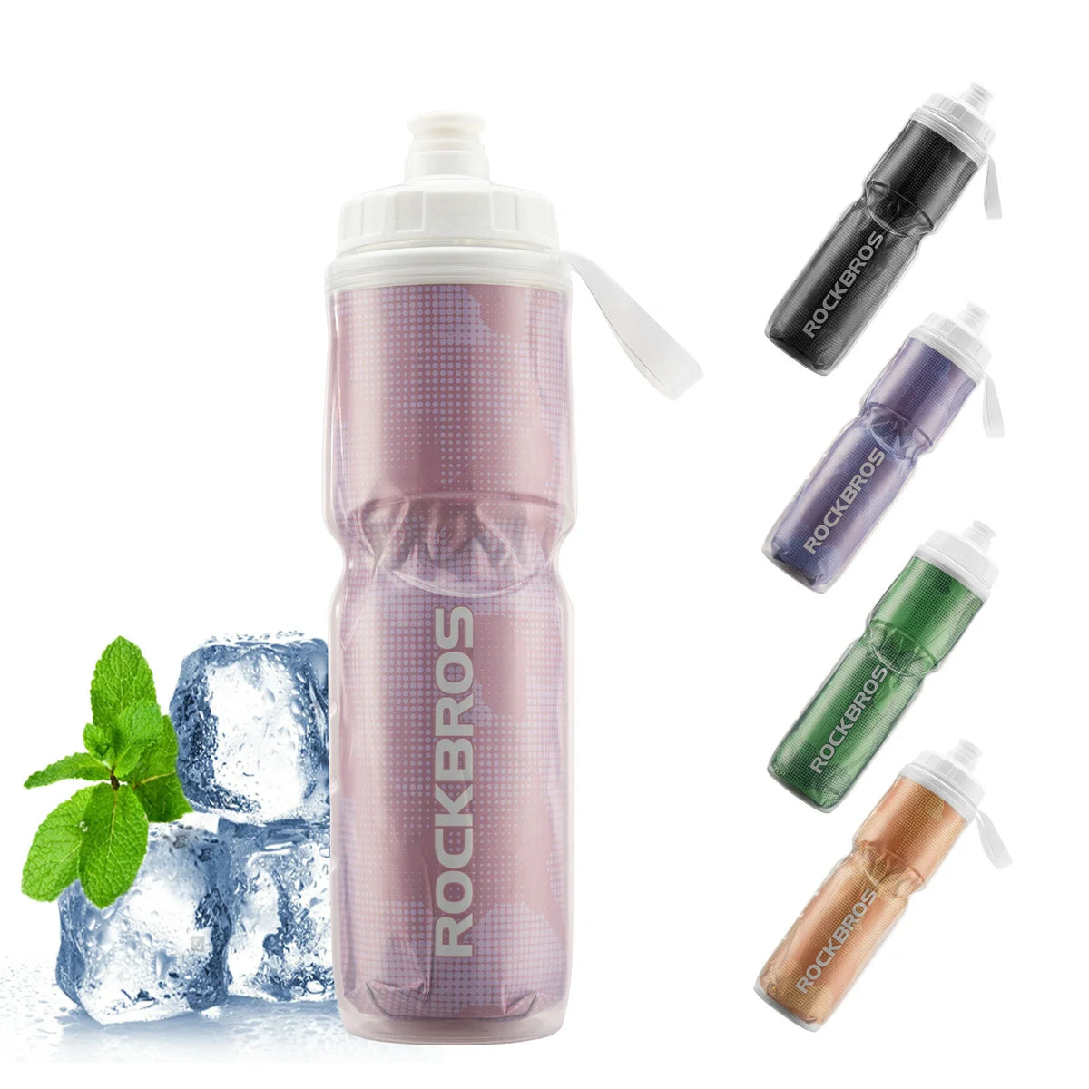 ROCKBROS Fiets Drinkfles 670ML Drukbaar