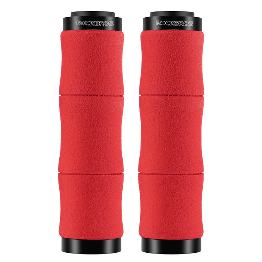 ROCKBROS Fietsgrepen antislip EVA schuim fiets stuur grepen met aluminium 22MM