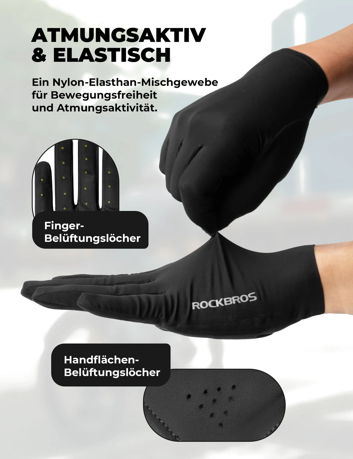 ROCKBROS Fietshandschoenen