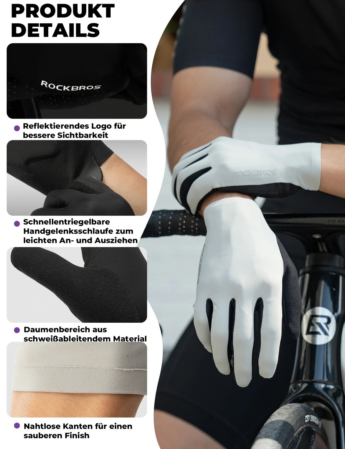 ROCKBROS Fietshandschoenen