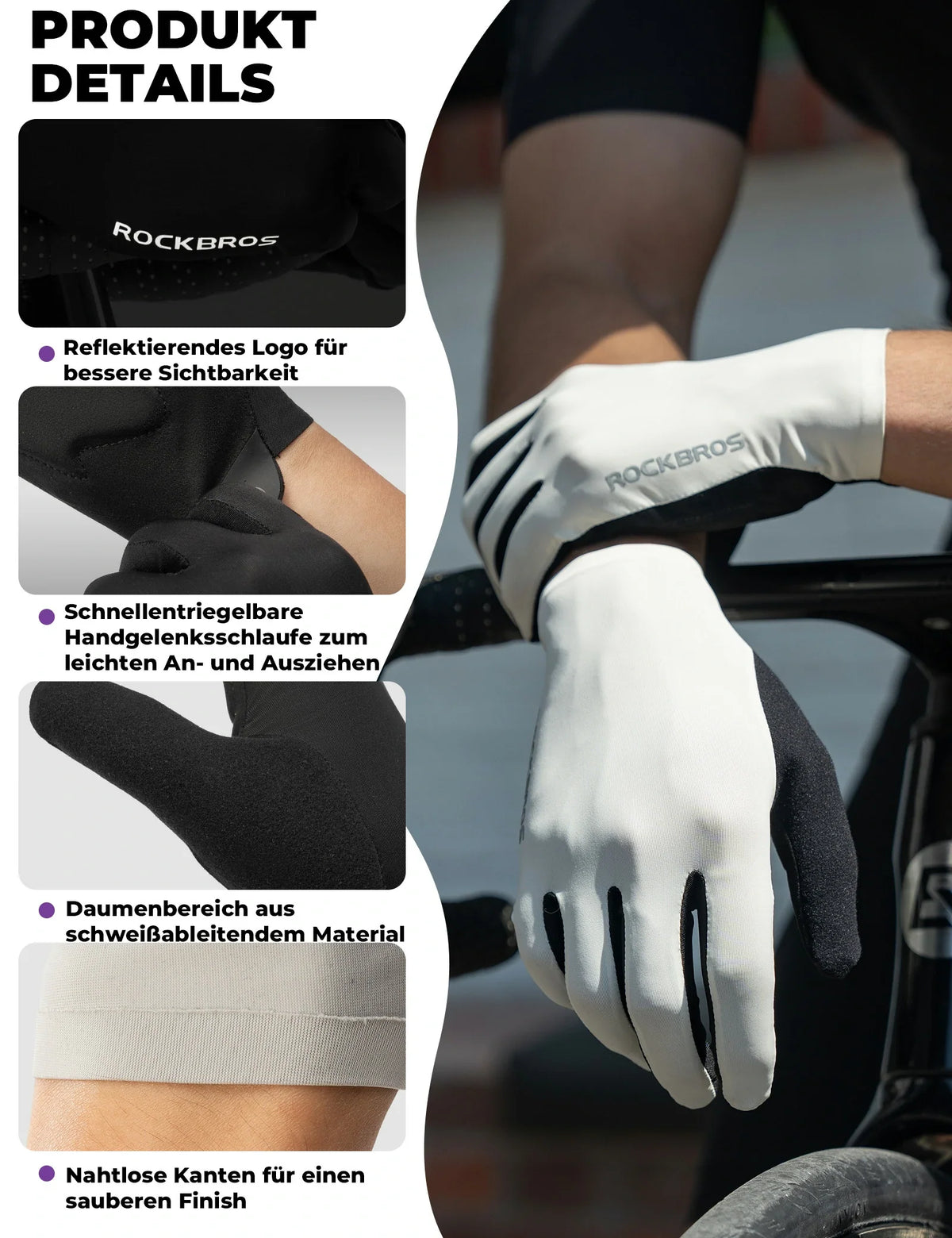 ROCKBROS Fietshandschoenen