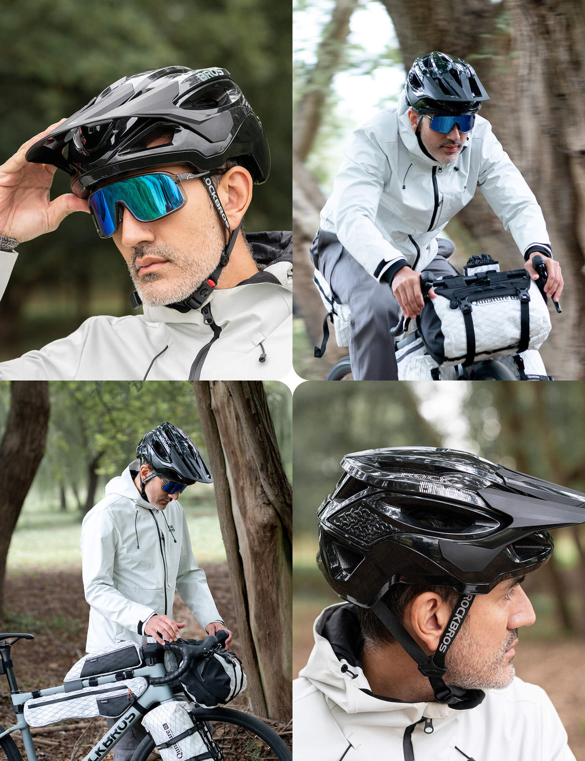 ROCKBROS Fietshelm met ventilatiesysteem Verstelbaar & Licht