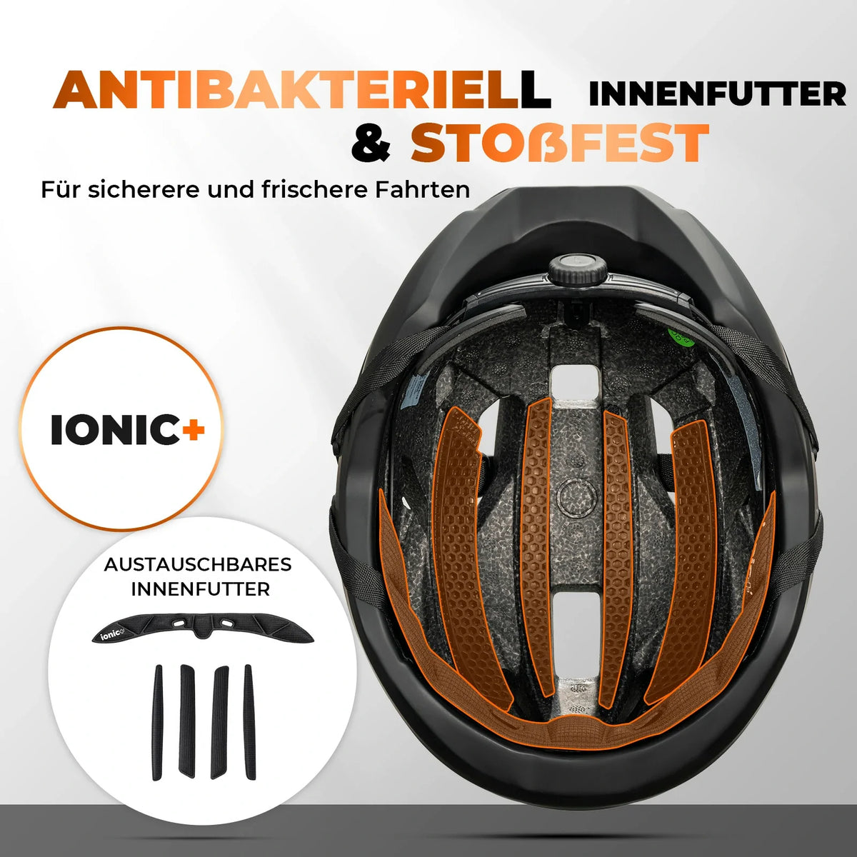 ROCKBROS fietshelm met magnetische sluiting –54-60CM