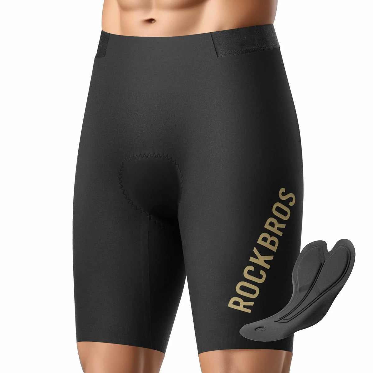 ROCKBROS Fietsbroek Kort Gevoerd Heren
