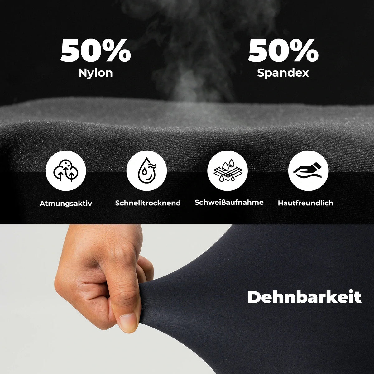 ROCKBROS Fietsbroek Kort Heren, Gepolsterd 3D Snit Wielrenbroek