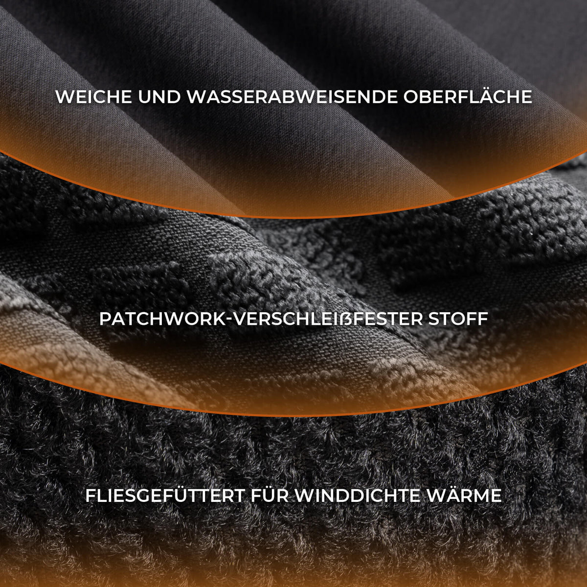 ROCKBROS Fietsjack Heren Warm Winddicht Waterafstotend Met Fleece Reflecterend
