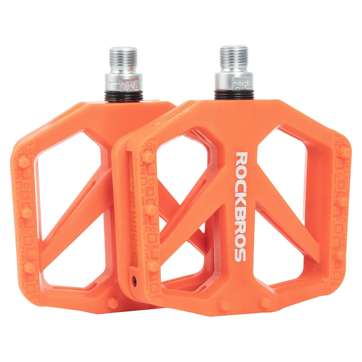 ROCKBROS Fietspedalen van nylon met reflectoren, antislip lichte brede platform