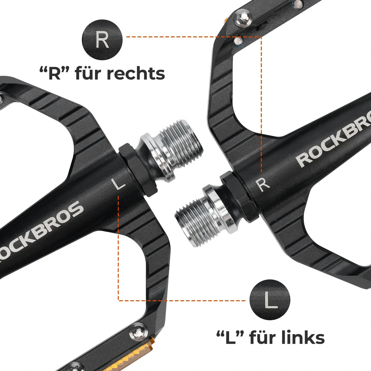 ROCKBROS Fietspedalen antislip