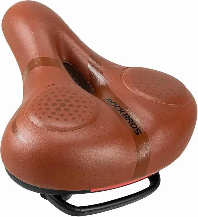 ROCKBROS Fietszadel met Memory-Foam, Comfortabel & Drukverlichtend