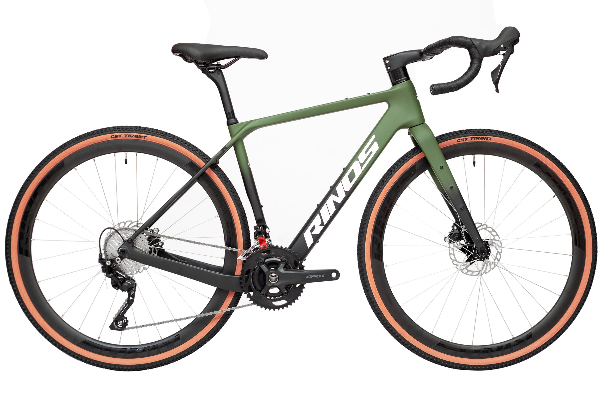 Rinos Sandman 6 - Gravel Fiets - Gravel Bike – carbonframe - GRX600 22 versnellingen - hydraulische schijfremmen - lichtgewicht