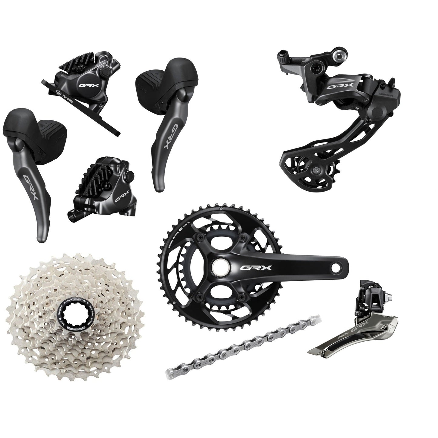 Shimano GRX RX820 2x12-speed groepset
