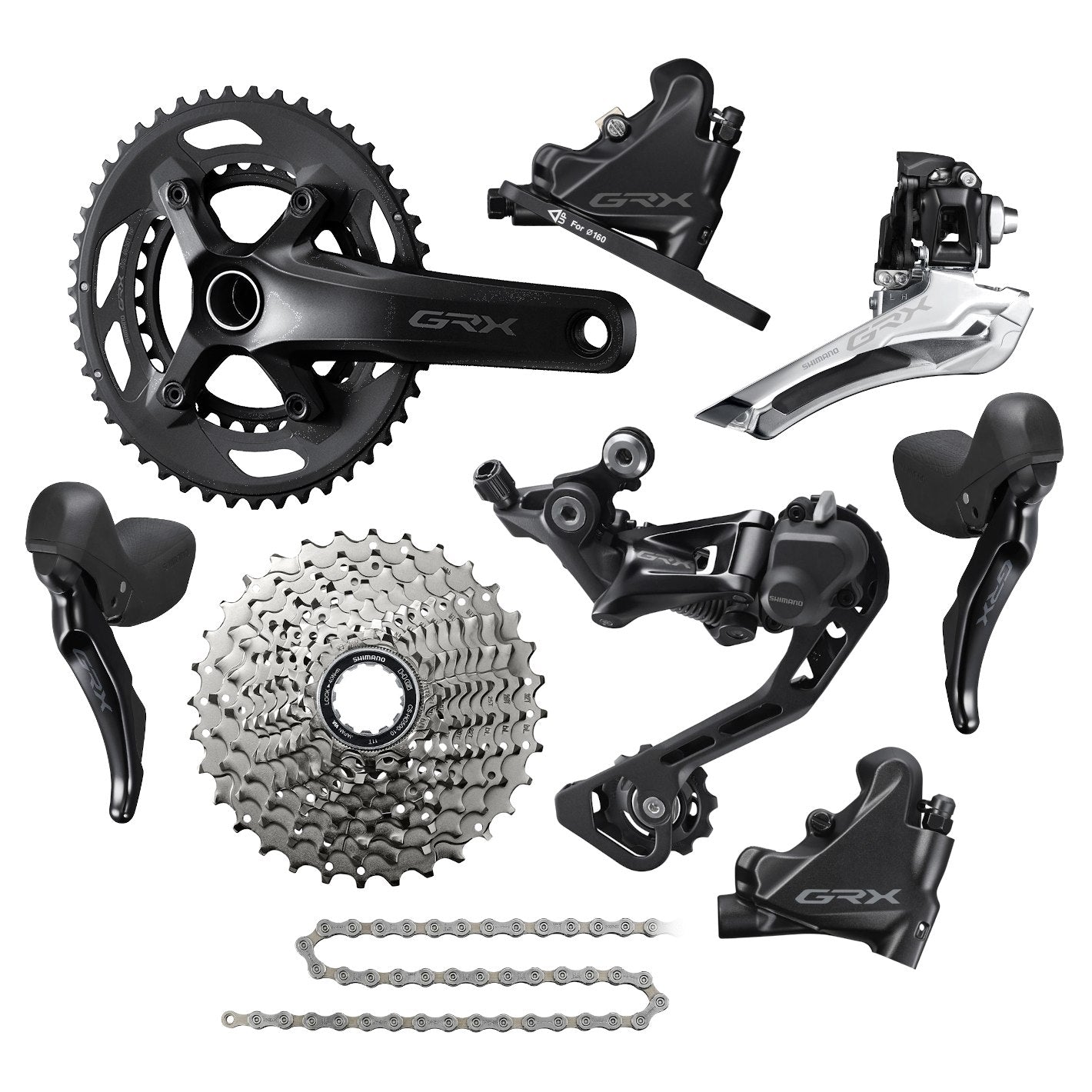 Shimano GRX RX400 2x10-speed groepset