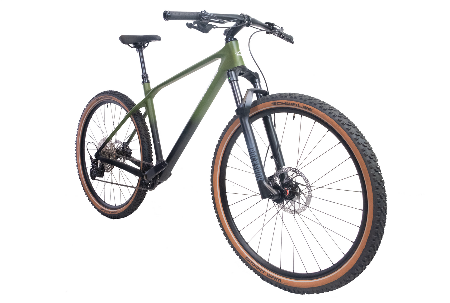 RINOS Gaia2X Carbon MTB Shimano Deore 12 versnellingen Hardtail Rockshox