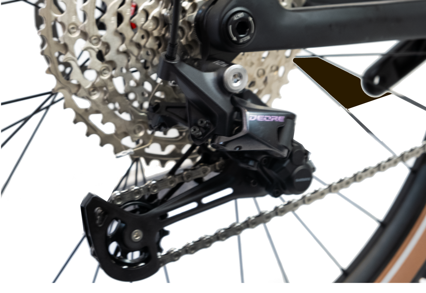RINOS Gaia2X Carbon MTB Shimano Deore 12 versnellingen Hardtail Rockshox