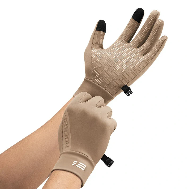 ROCKBROS Graphene Winter-fiets handschoenen van 5°C tot 15°C