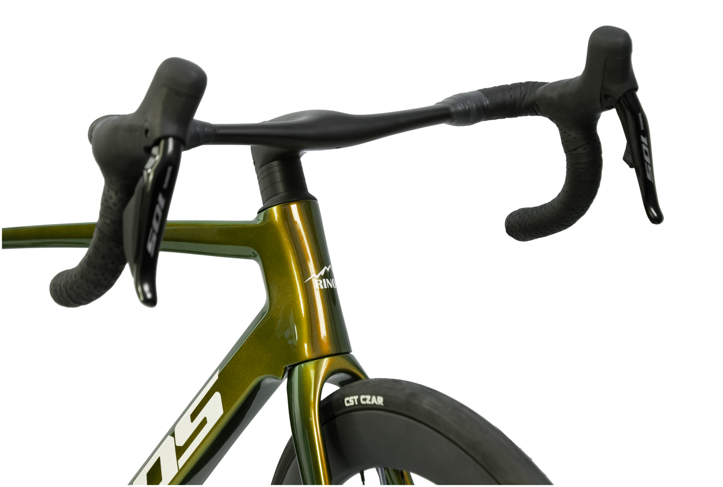 RINOS Volledig Carbon Racefiets 700C Shimano 105 Di2 R7150 24 Versnellingen Odin 6.1