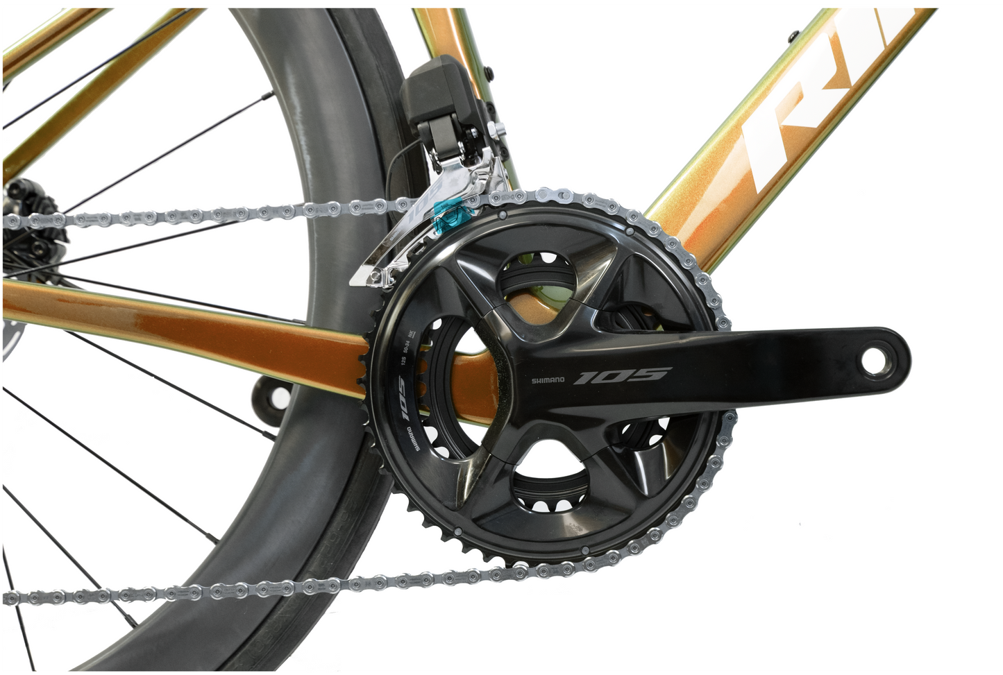 RINOS Volledig Carbon Racefiets 700C Shimano 105 Di2 R7150 24 Versnellingen Odin 6.1