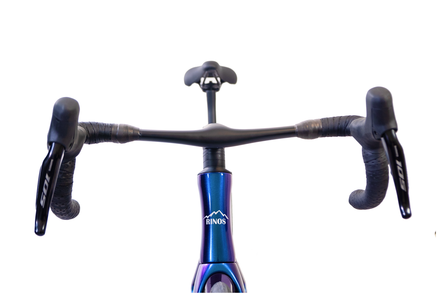 RINOS Volledig Carbon Racefiets 700C Shimano 105 Di2 R7150 24 Versnellingen Odin 6.1